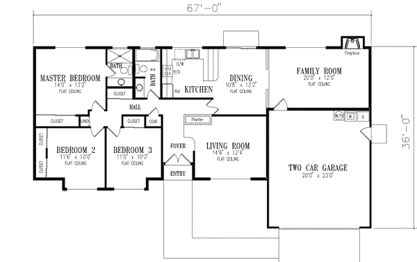 Main Floor Plan: 41-352