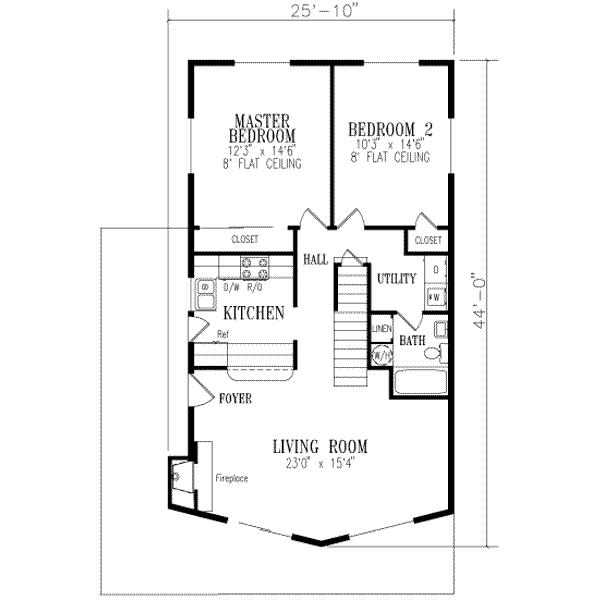 Main Floor Plan: 41-354