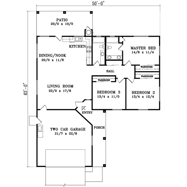 Main Floor Plan: 41-355