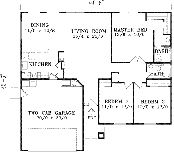 Main Floor Plan: 41-361