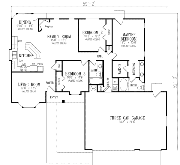 Main Floor Plan: 41-364
