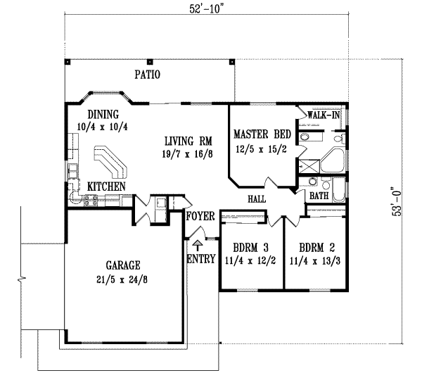 Main Floor Plan: 41-365