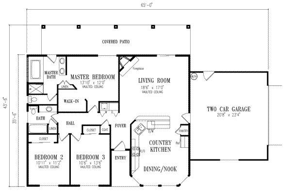 Main Floor Plan: 41-369