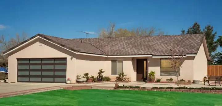 Southwest house plans 41-370 - front exterior, 1,506 sq ft, 3 bed, 2 bath house plans | Monster House Plans