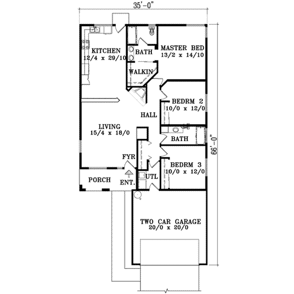 Main Floor Plan: 41-372