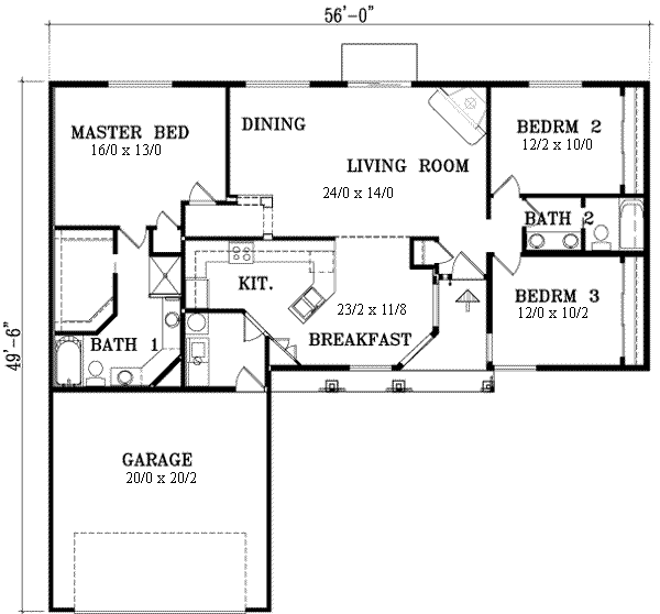 Main Floor Plan: 41-374