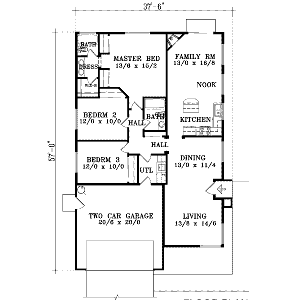 Main Floor Plan: 41-377