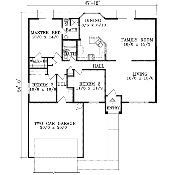 Main Floor Plan: 41-381