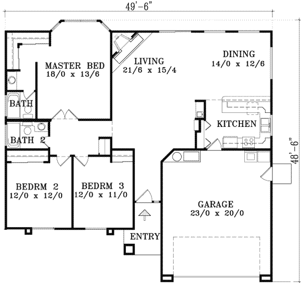 Main Floor Plan: 41-382