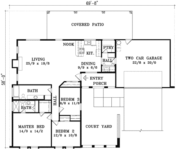Main Floor Plan: 41-384