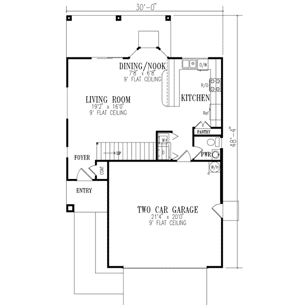 Main Floor Plan: 41-388