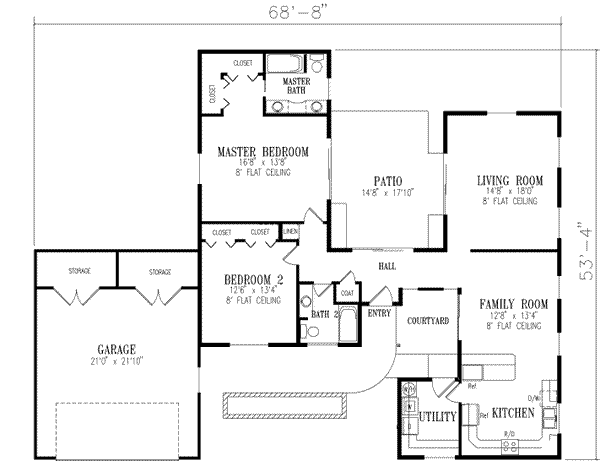 Main Floor Plan: 41-390