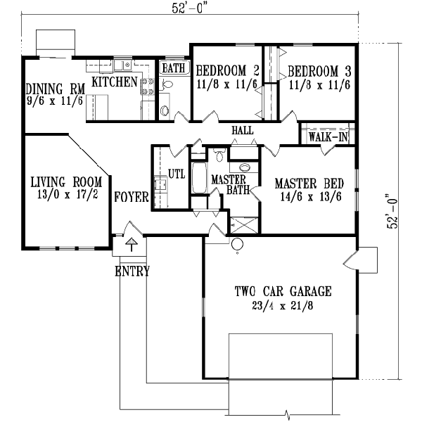 Main Floor Plan: 41-395