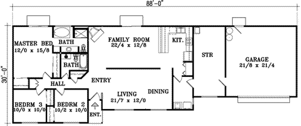 Main Floor Plan: 41-396