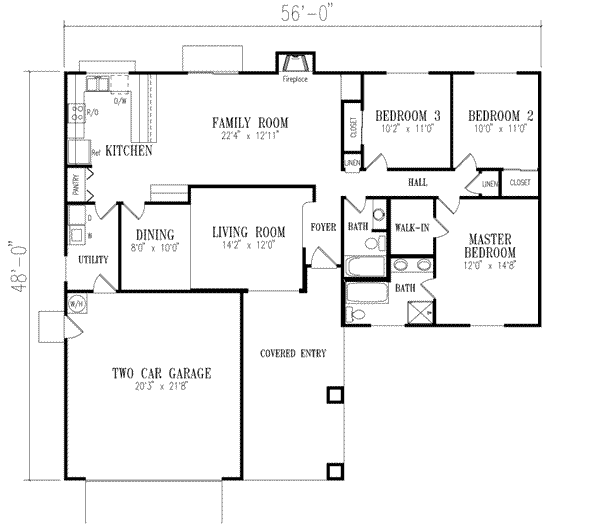 Main Floor Plan: 41-397