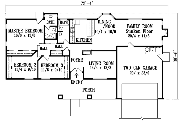 Main Floor Plan: 41-399