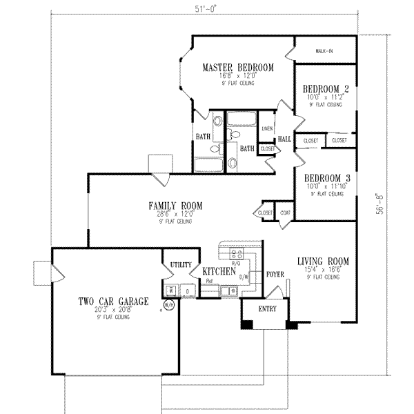 Main Floor Plan: 41-400
