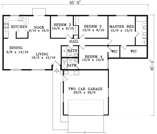 Main Floor Plan: 41-403