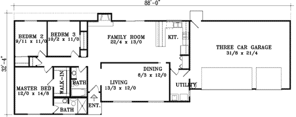 Main Floor Plan: 41-408