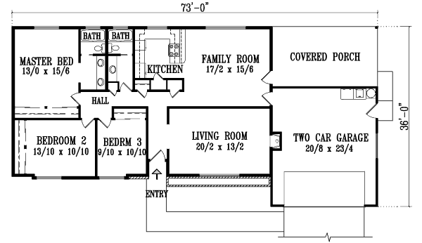 Main Floor Plan: 41-410