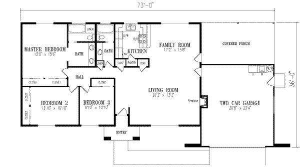 Main Floor Plan: 41-412