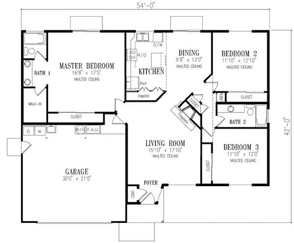 Main Floor Plan: 41-414