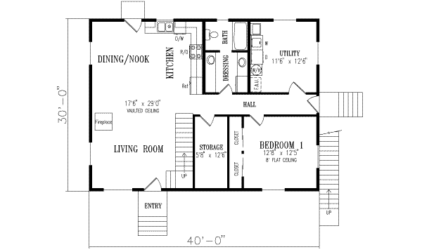 Main Floor Plan: 41-416