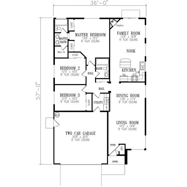 Main Floor Plan: 41-417