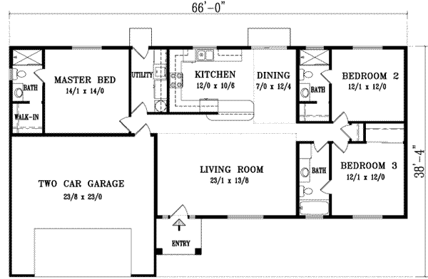 Main Floor Plan: 41-418