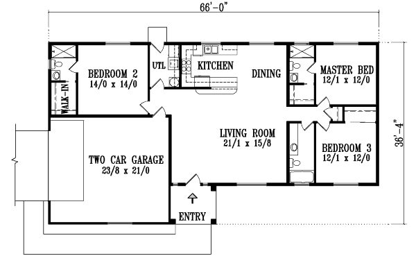 Main Floor Plan: 41-419
