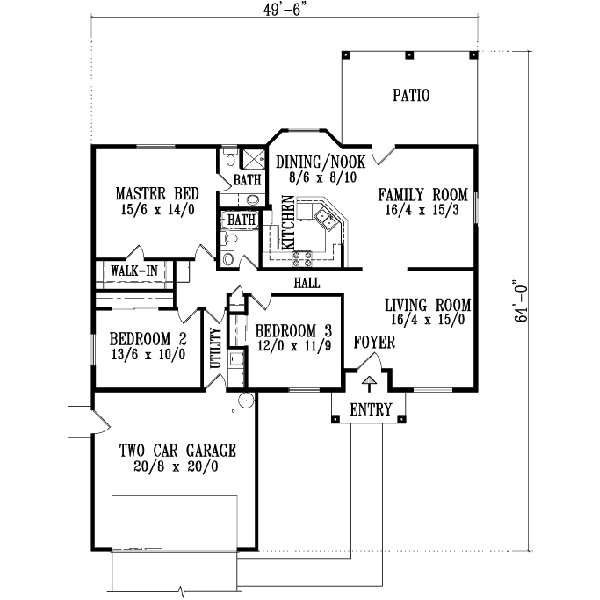 Main Floor Plan: 41-426