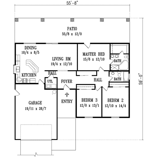 Main Floor Plan: 41-429