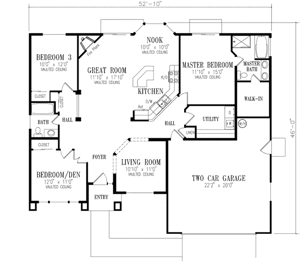 Main Floor Plan: 41-435