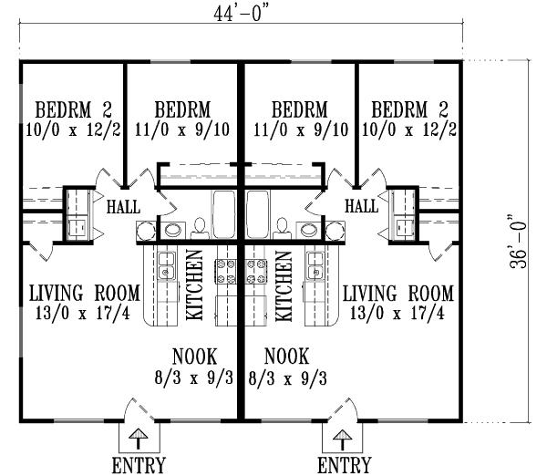 Main Floor Plan: 41-439