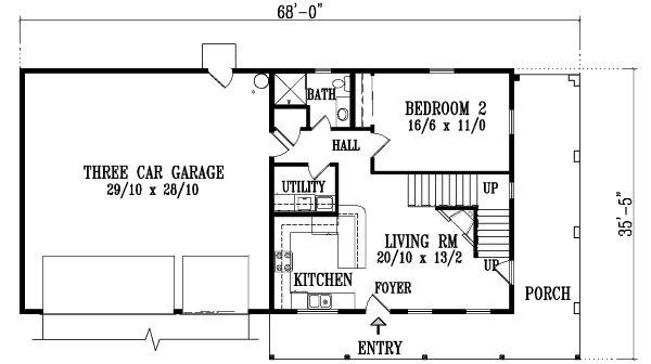 Main Floor Plan: 41-441