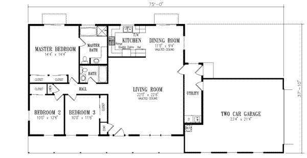 Main Floor Plan: 41-445