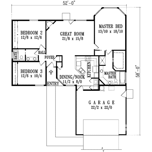 Main Floor Plan: 41-449