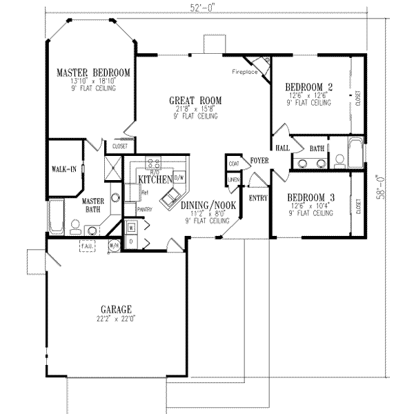 Main Floor Plan: 41-450