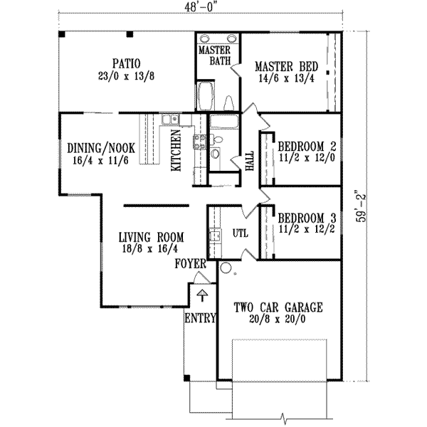 Main Floor Plan: 41-452