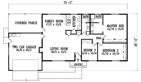 Main Floor Plan: 41-453