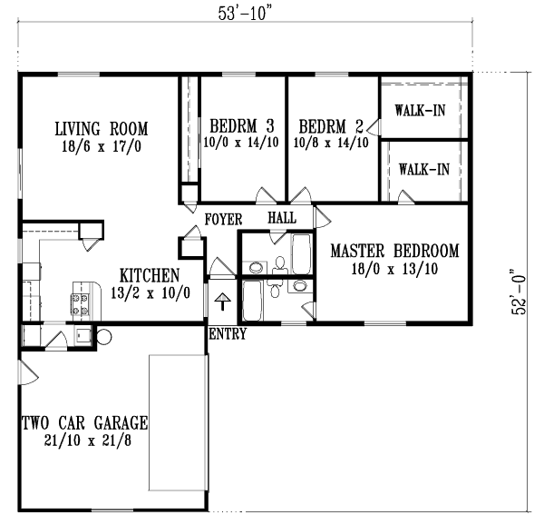 Main Floor Plan: 41-455