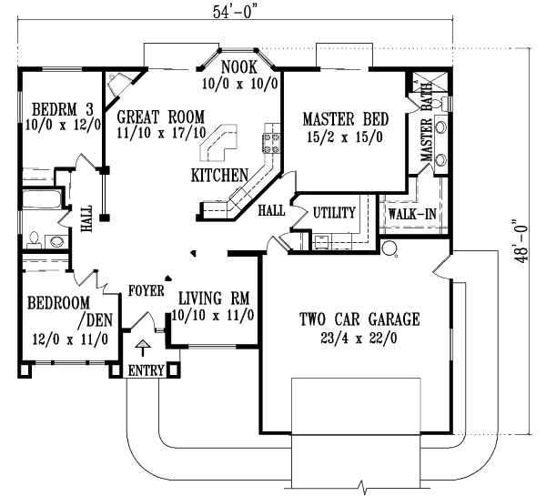 Main Floor Plan: 41-457