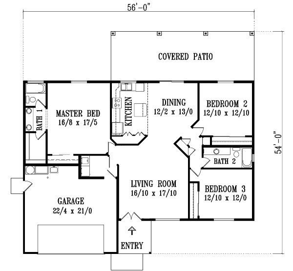 Main Floor Plan: 41-461