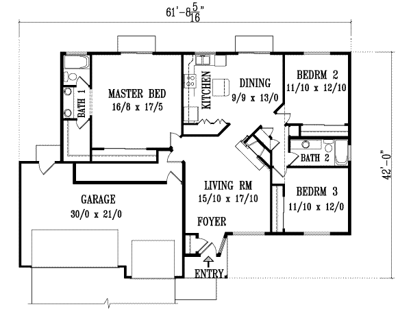 Main Floor Plan: 41-468