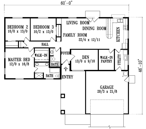 Main Floor Plan: 41-475