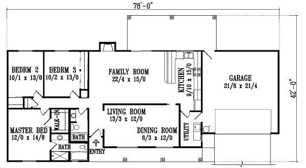 Main Floor Plan: 41-479