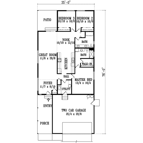 Main Floor Plan: 41-484