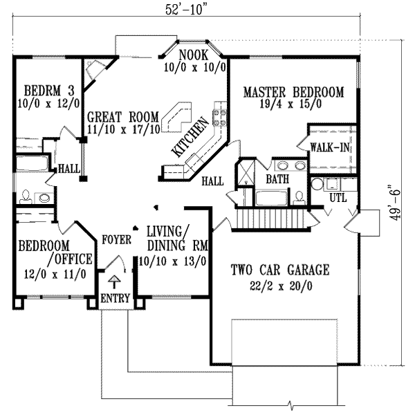 Main Floor Plan: 41-504
