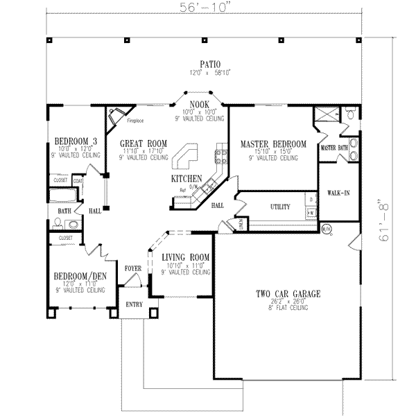 Main Floor Plan: 41-505