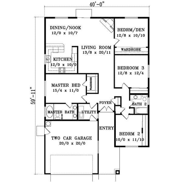 Main Floor Plan: 41-506